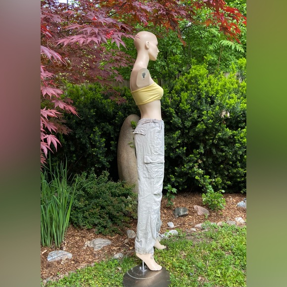 Vintage Cargo Pants with Adjustable Waist - Picture 7 of 16